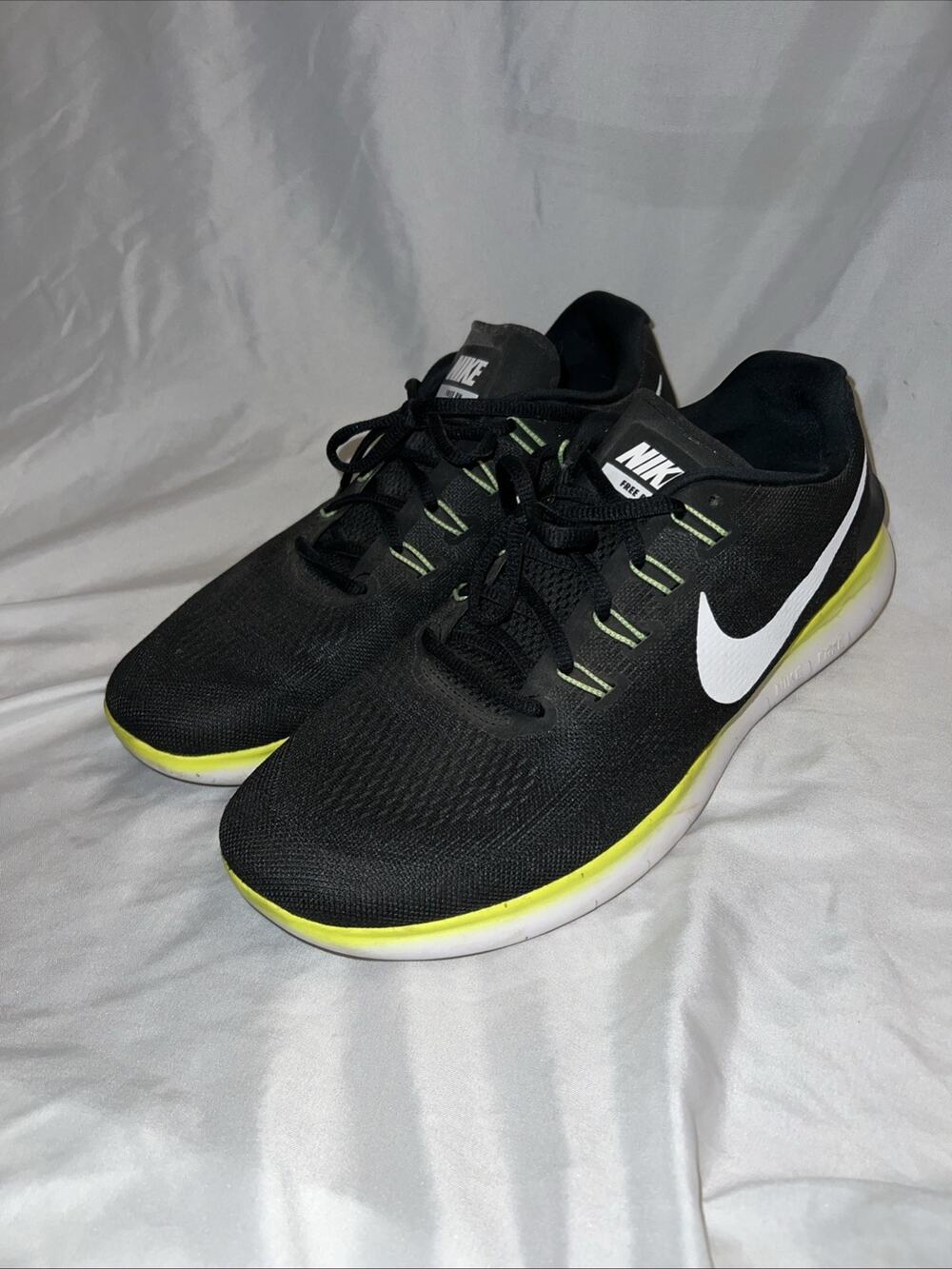 Nike Free Run 5.0 Volt Electric Green Black Men’s US Size 11.5